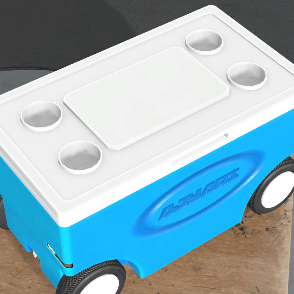 自走式クーラーボックス/CoolerBOX01