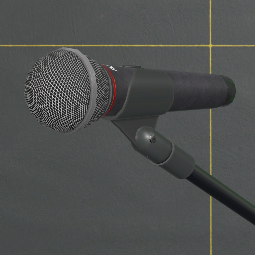 【無料配布】マイク&スタンドセット/Microphone&Stand