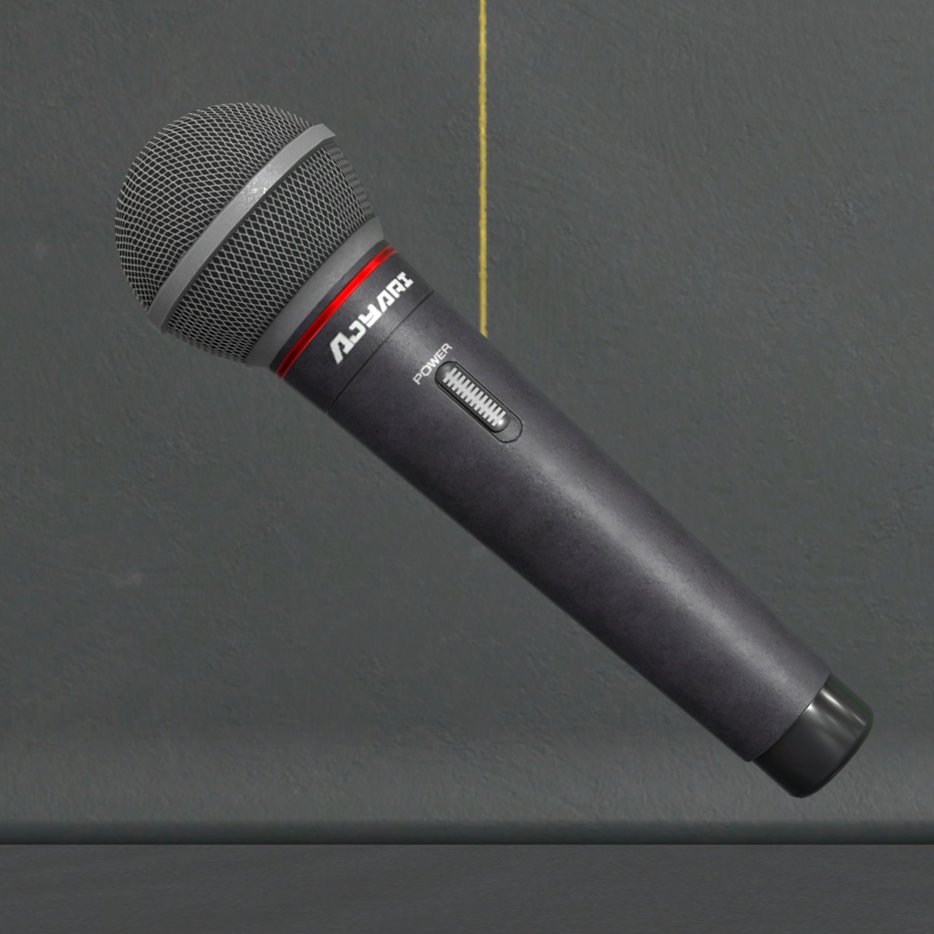 【無料配布】マイク&スタンドセット/Microphone&Stand