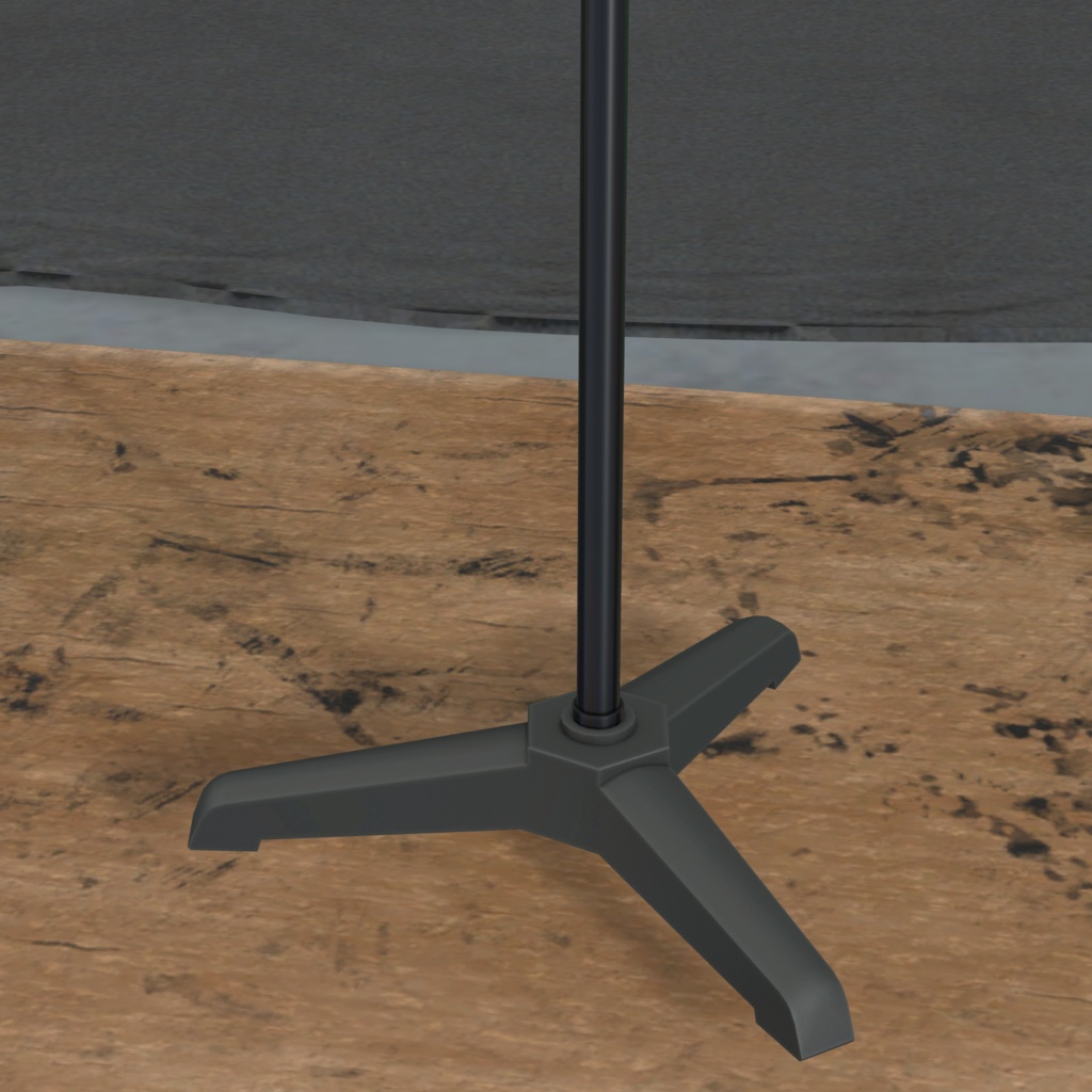 【無料配布】マイク&スタンドセット/Microphone&Stand