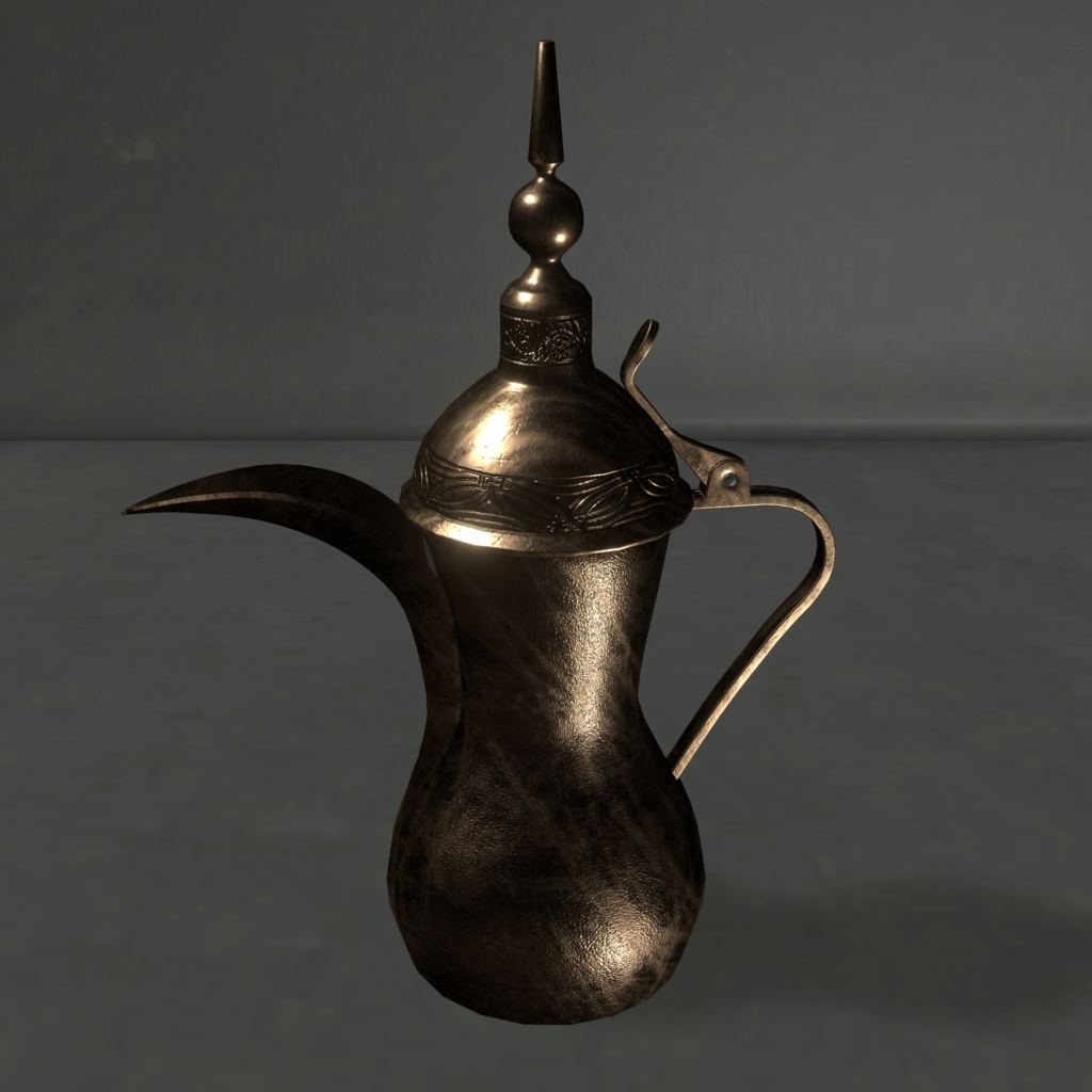 真鍮製水差しセット/Water_Jug_Set