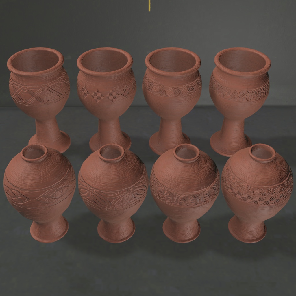 陶器のつぼ/Clay_Pot