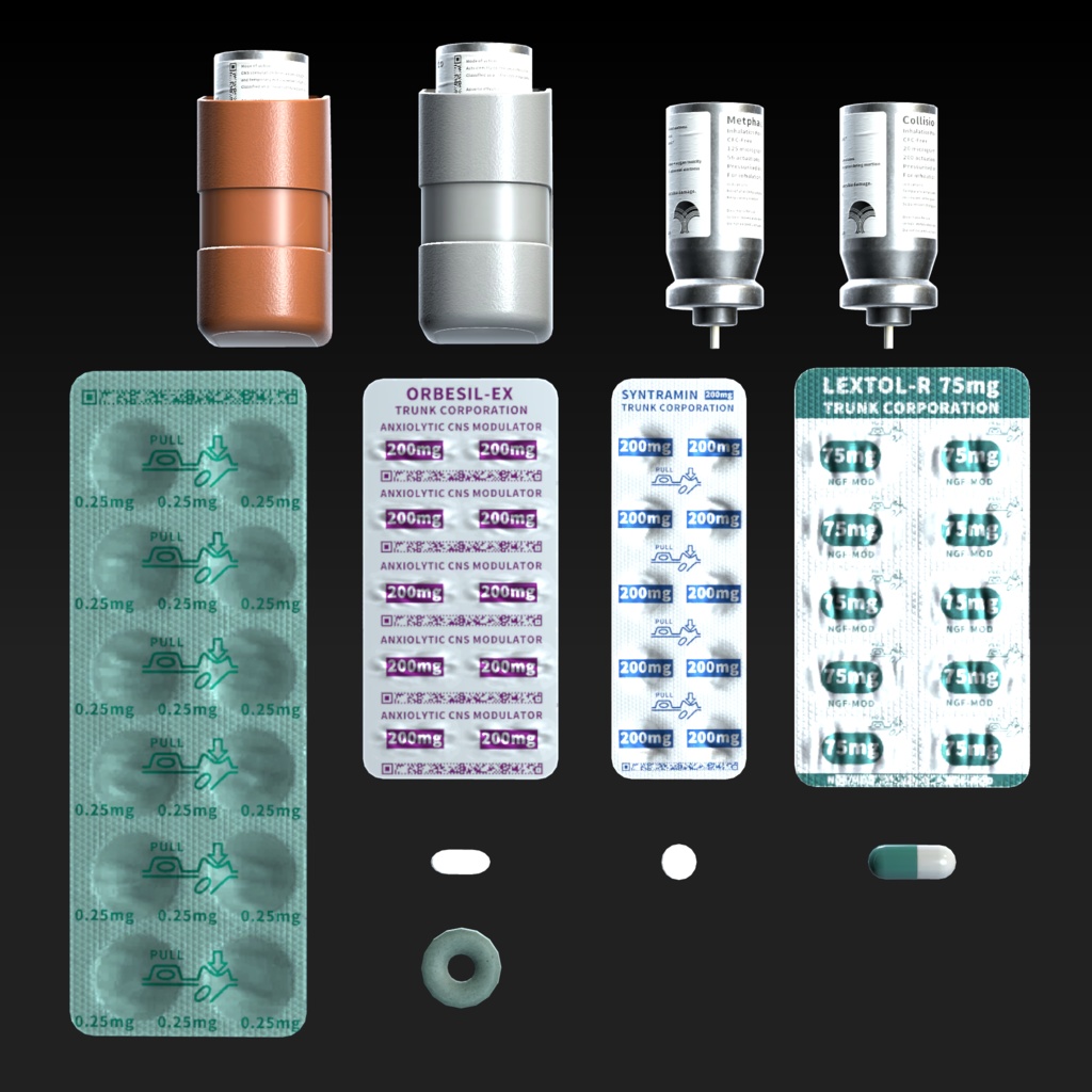 【無料配布】トランク社医薬品/Trunk Corporation Pharmaceuticals