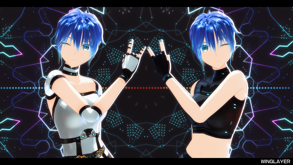 「パリピ孔明」OPダンスMMDモーション