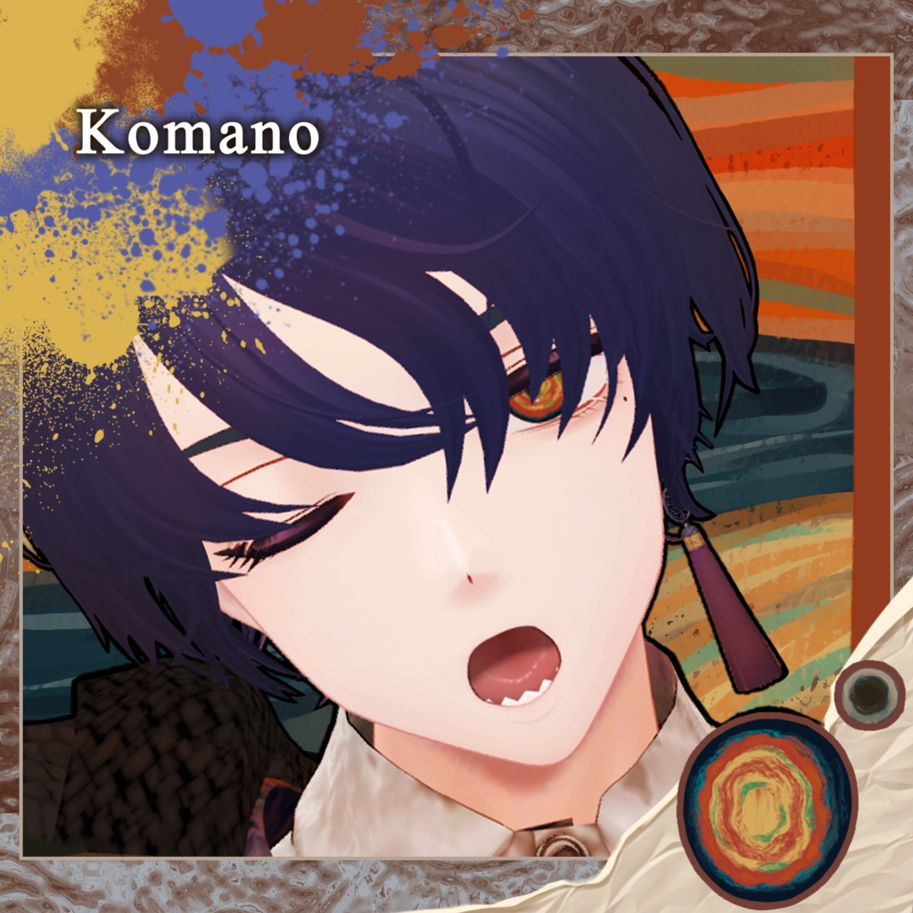 【3アバター対応】Eye Texture -Skrik-【Free】