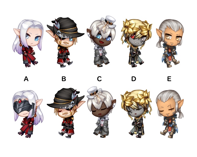 IVレギオン・ミニアクリルチャーム(エレオス)