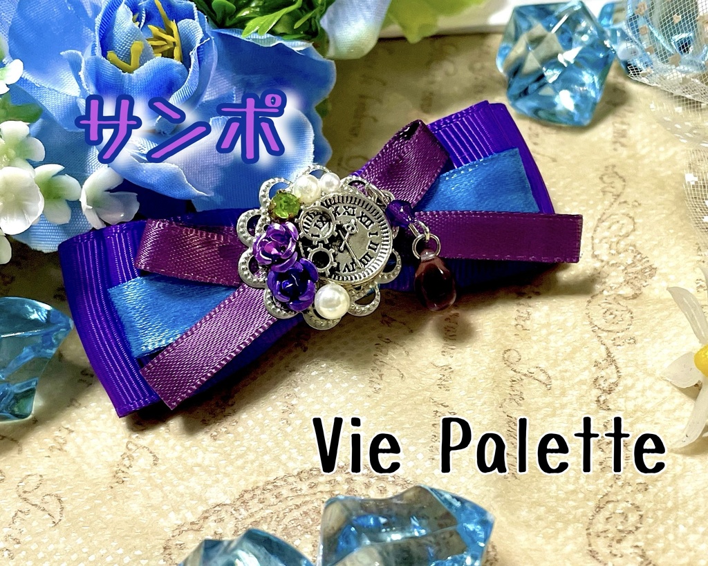 崩壊スターレイル リボン型ミニヘアクリップ