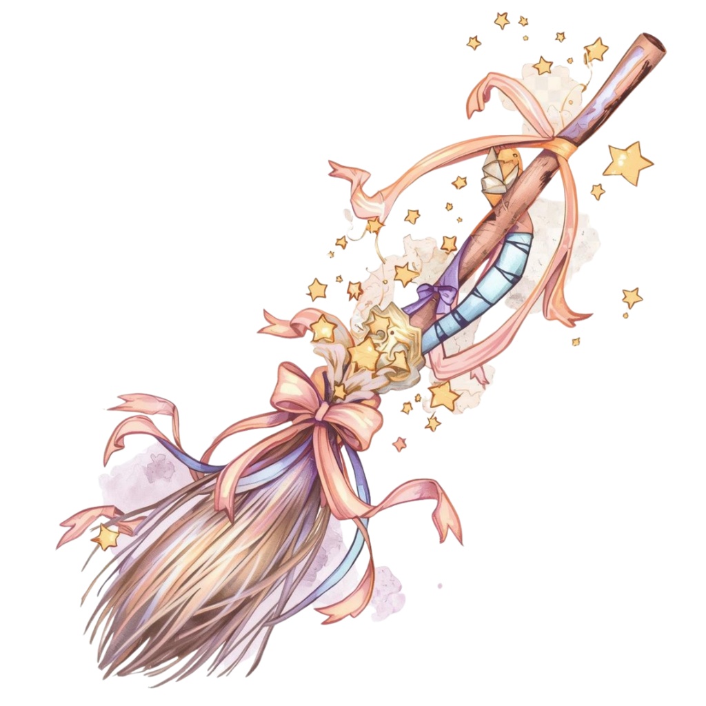 《canva パステル水彩ハロウィン》アンティーク風かわいいクリップアート素材10点セット(PNG)