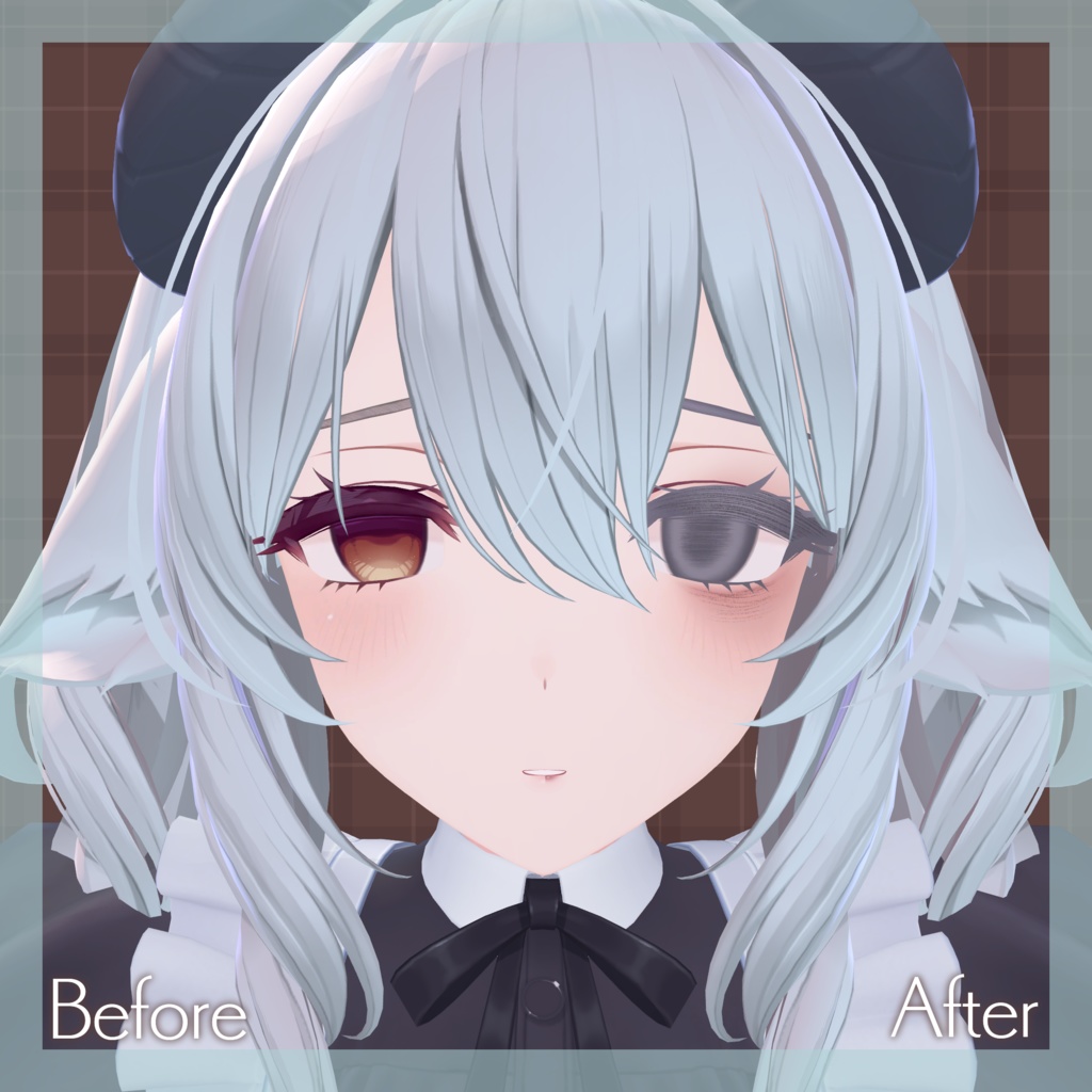 【ミルティナ-Milltina-対応】儚げ病みメイク