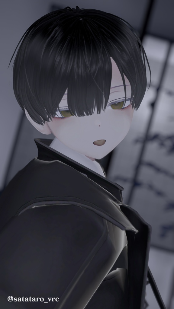 【Menno対応】虚-ウツロ-メイク Make UP + 9 types eye texture