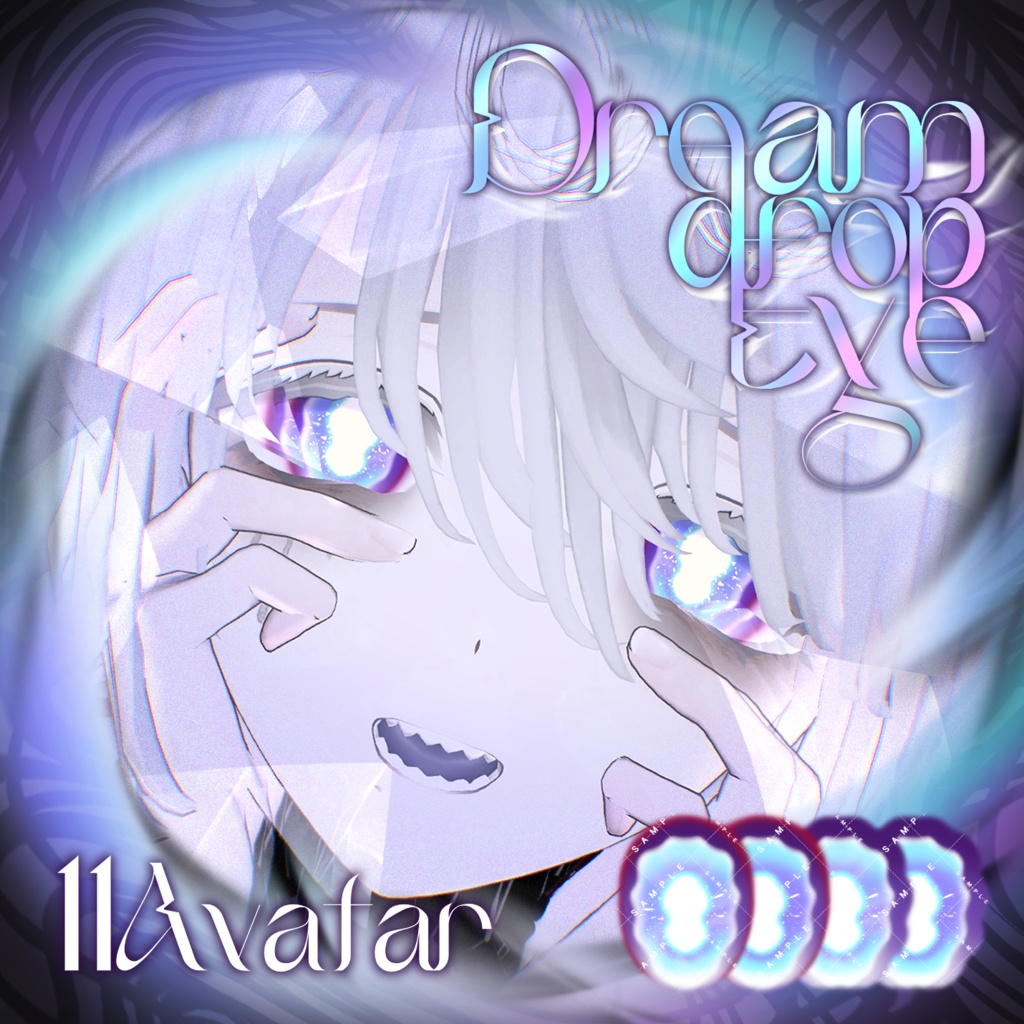 Dreamdrop Eye ✦ 4 types eye texture【11avatar対応】