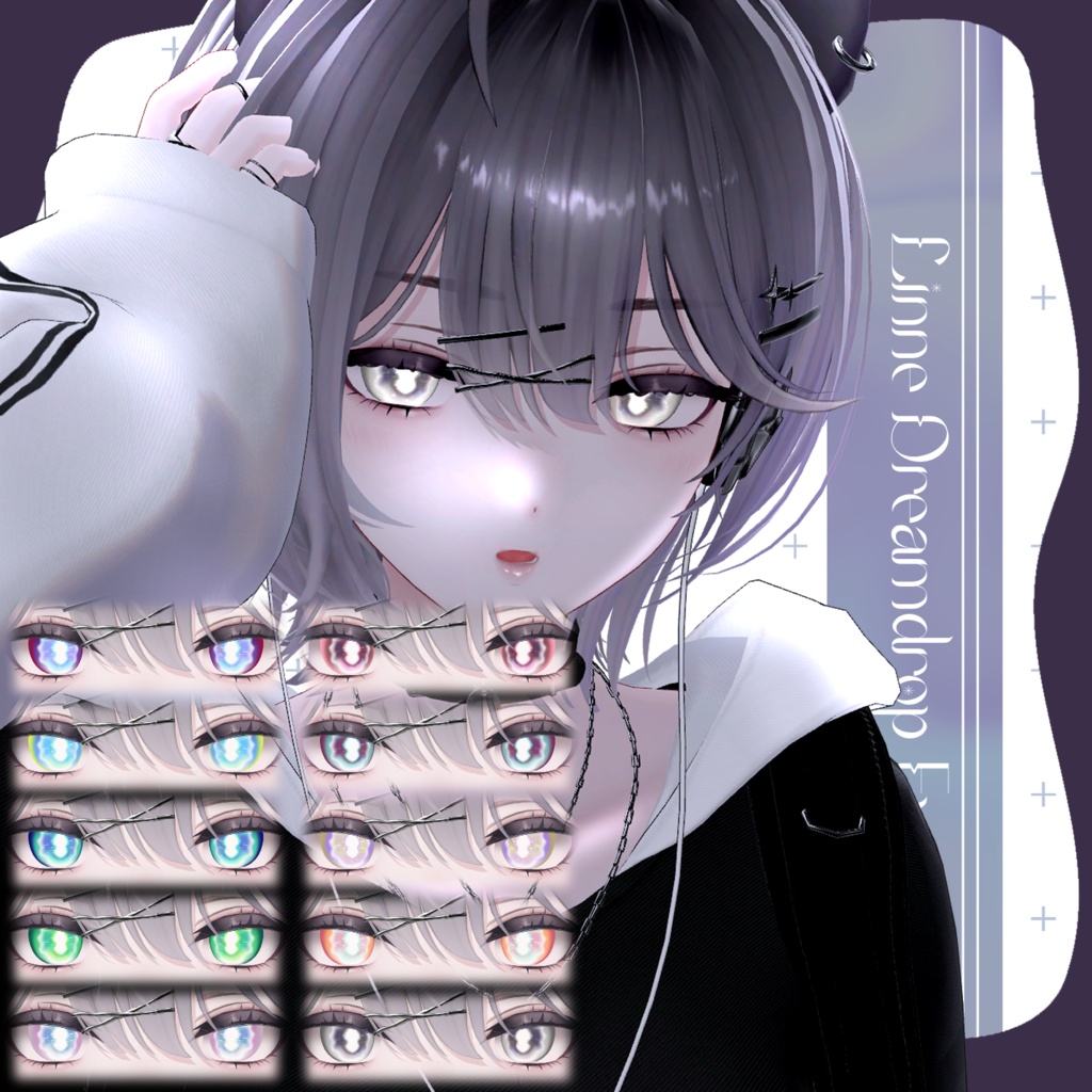 Dreamdrop Eye ✦ 4 types eye texture【16avatar対応】