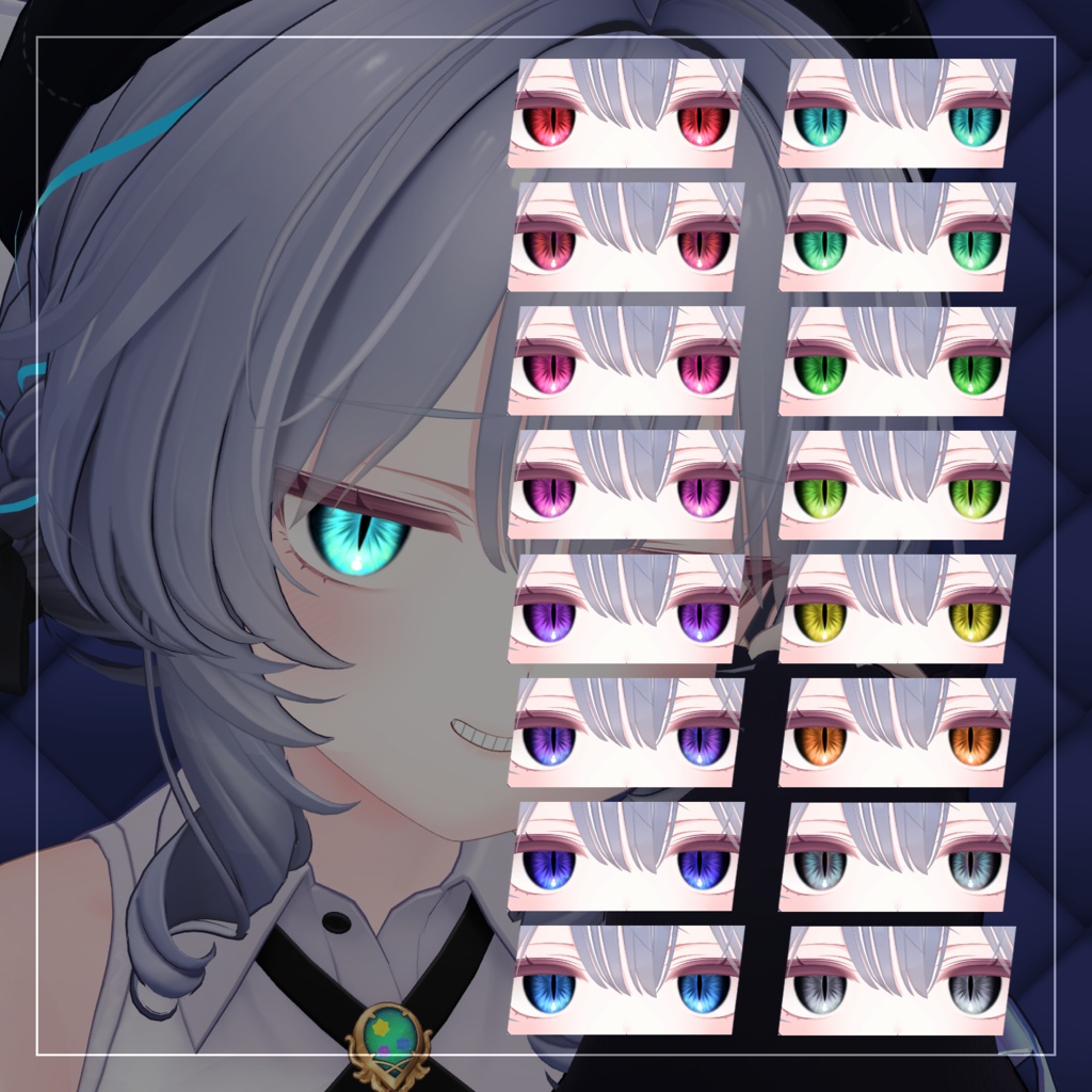 【40アバター対応】YOFUKASHI EYE【16Color】