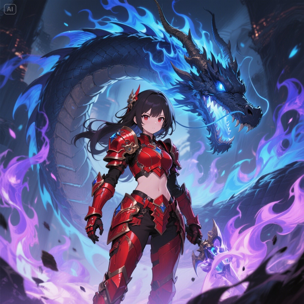Dragon Tamer – Fireborn Warrior Girl