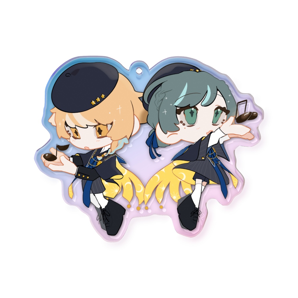 くてん。組 2nd Anniversary goods アクリルキーホルダー