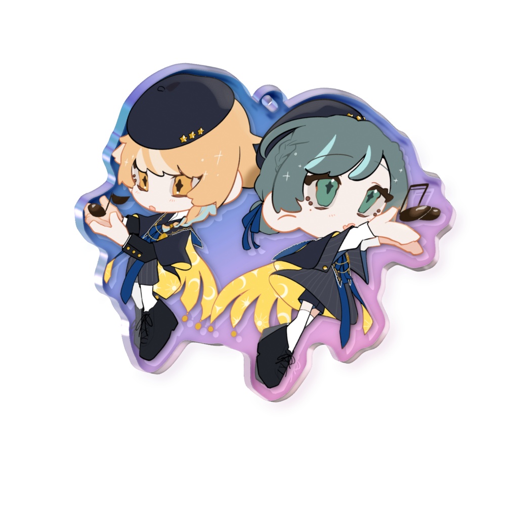 くてん。組　2nd Anniversary goods アクリルキーホルダー