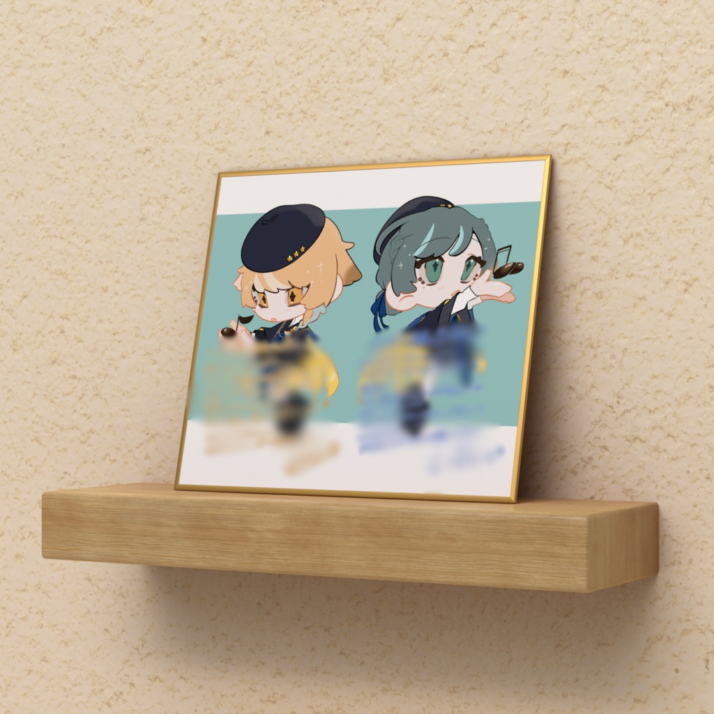 くてん。組 2nd Anniversary goods メッセージ入り色紙