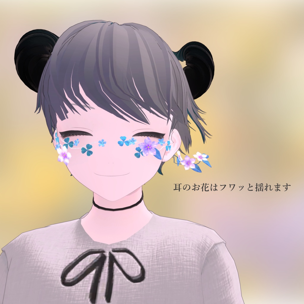 【GW SALE】●02_Face Flower
