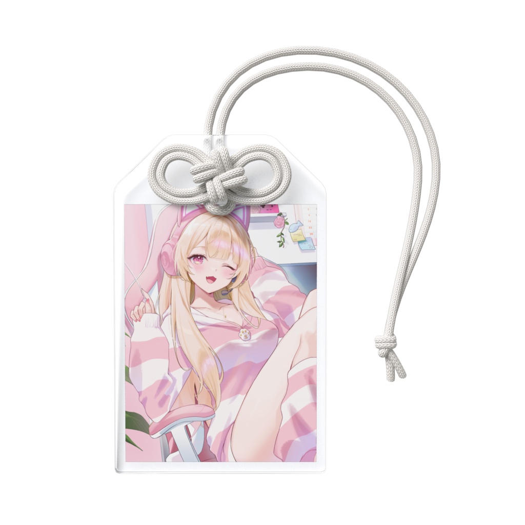 ご利益ありそう！なルームウェアるちるのアクリルお守り(全9色)