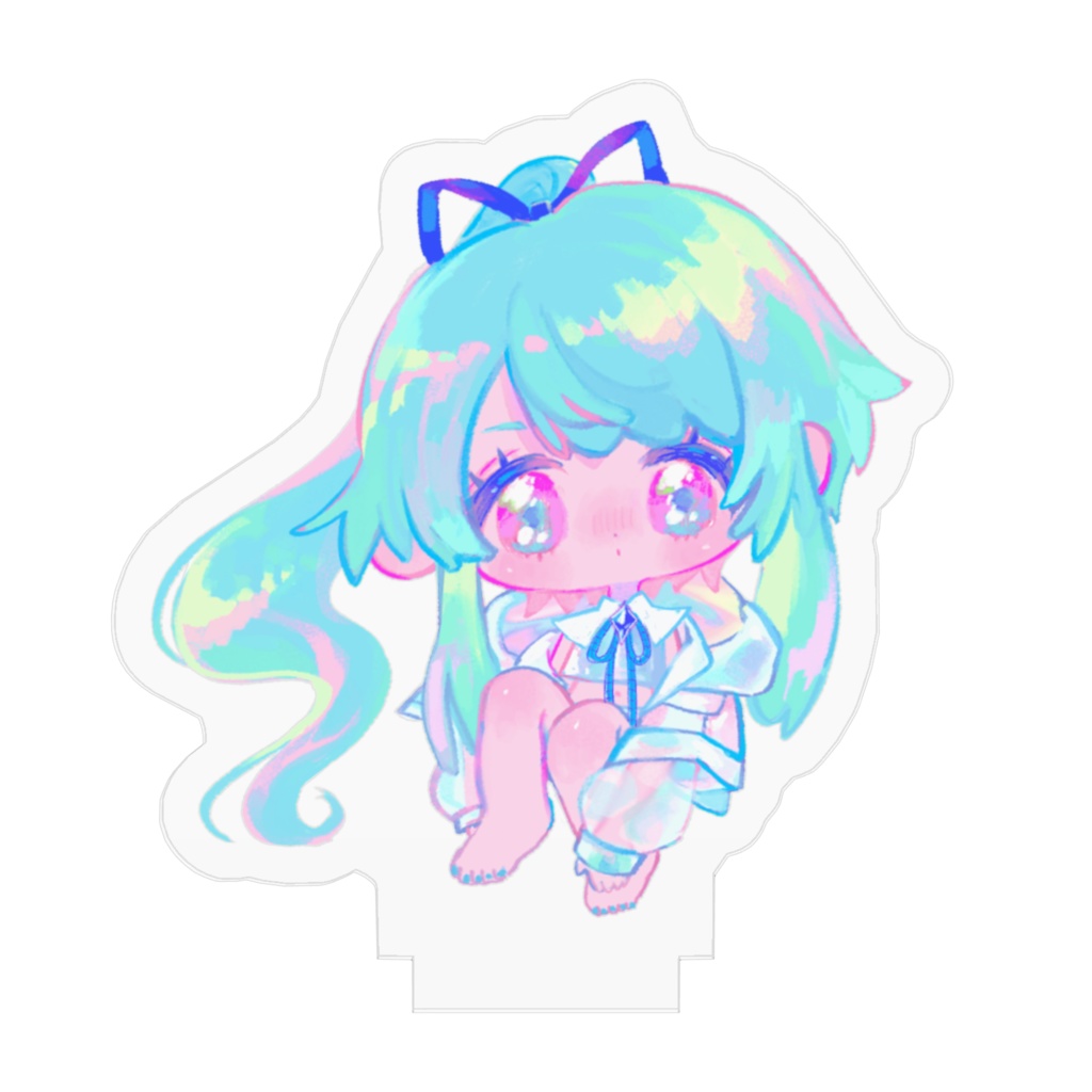 綴せかい様イラスト あしゅちゃんアクスタ