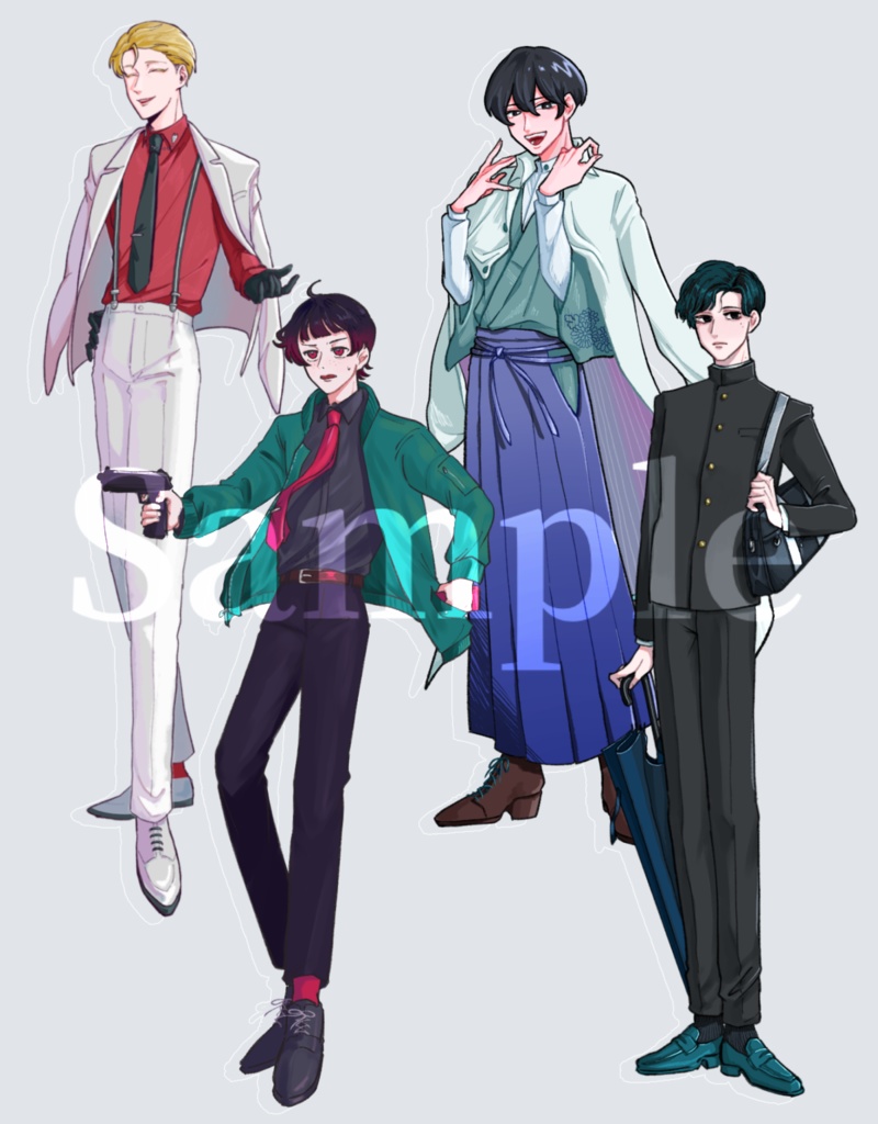 【有償依頼・コミッション受付】TRPG立ち絵等