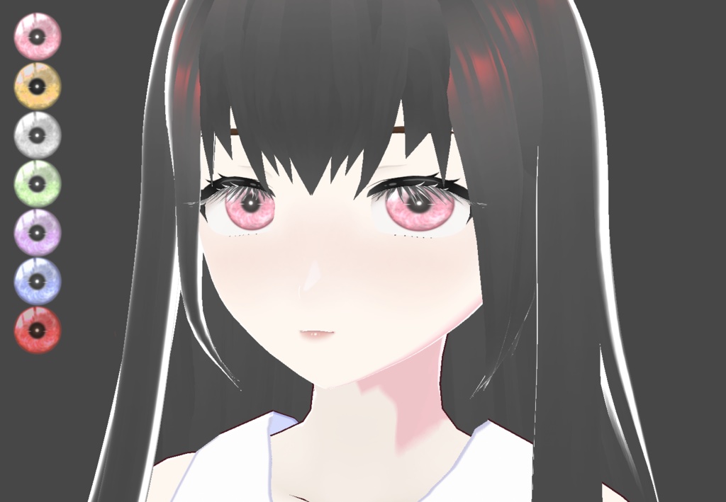 【VRoid正式版】瞳テクスチャ7色