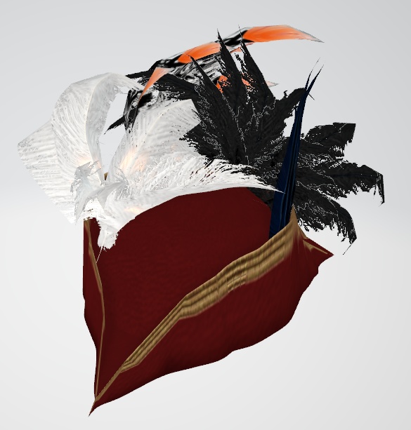 【VRChat想定】三角帽子(トリコーン)