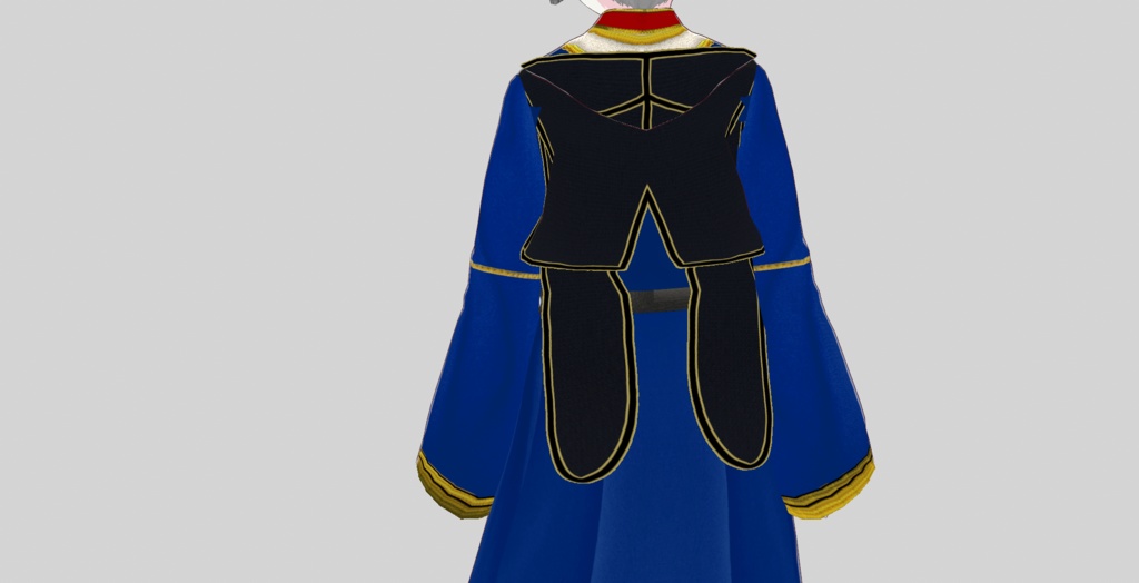 【VRoid正式版】チェルケスカ(チョハ)20色+クバンカ3色