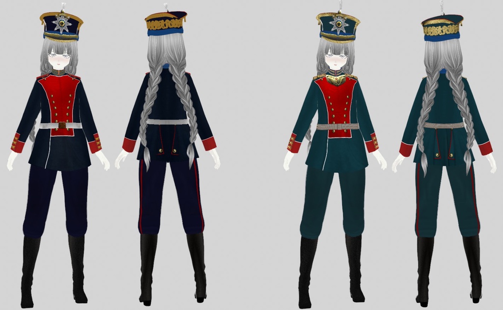 【VRoid正式版】近衛セミョーノフスキー連隊制服