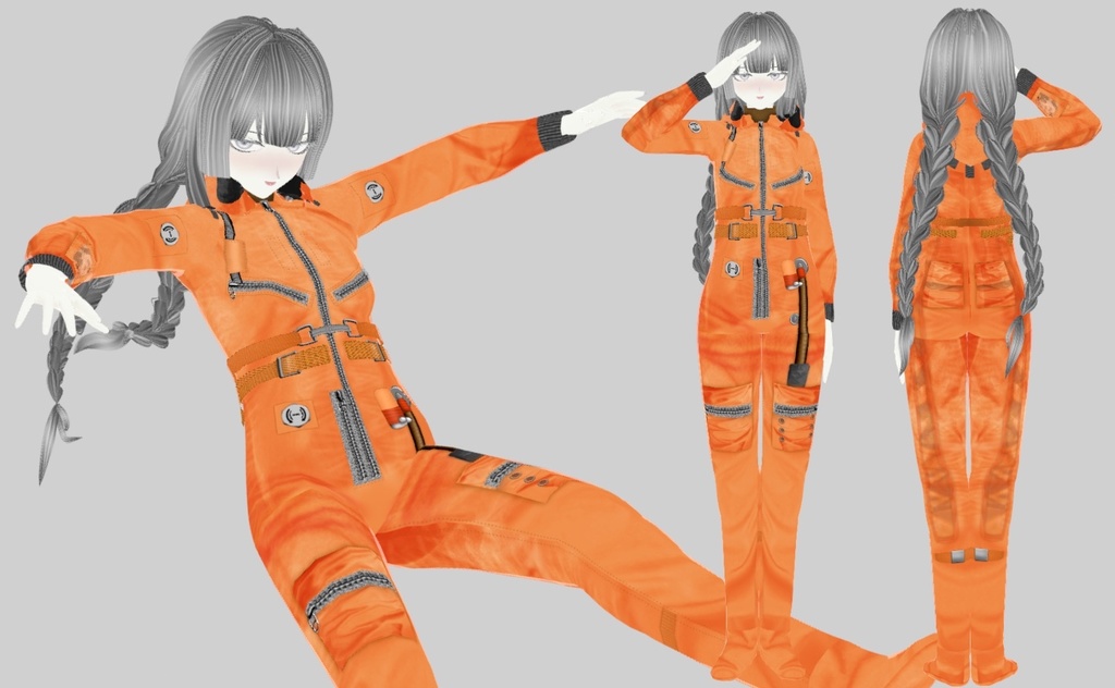 【VRoid正式版】ロシア連邦軍 VMSK-4(ВМСК-4)