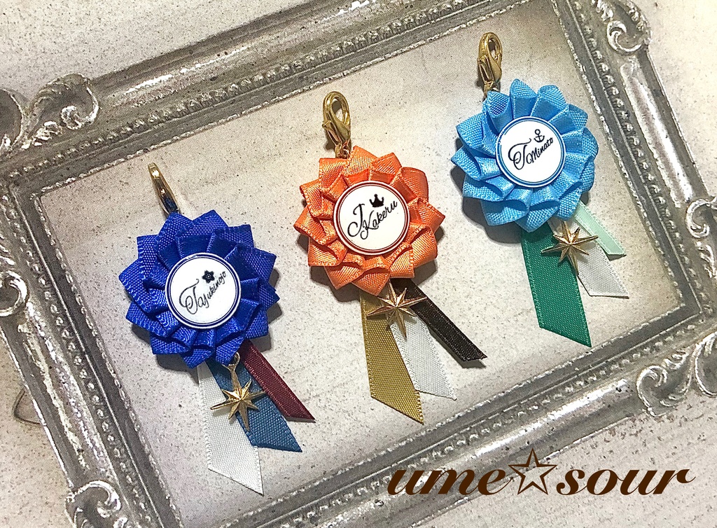 ミニロゼットチャーム