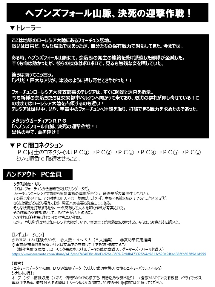 メタリックガーディアン オリジナルバトルフィールド「ヘブンズフォール山脈、決死の迎撃作戦!」 ユドナリウムパック
