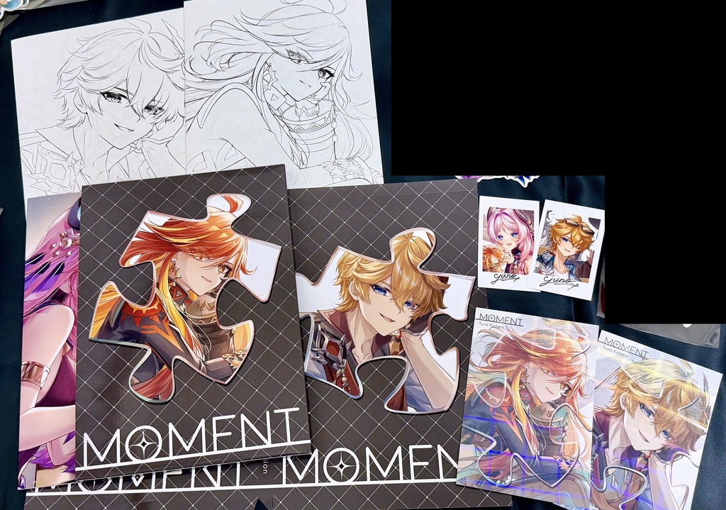 【原神】MOMENT Vol.1+Vol.2スペシャルセット【神ノ叡智28】【新刊】