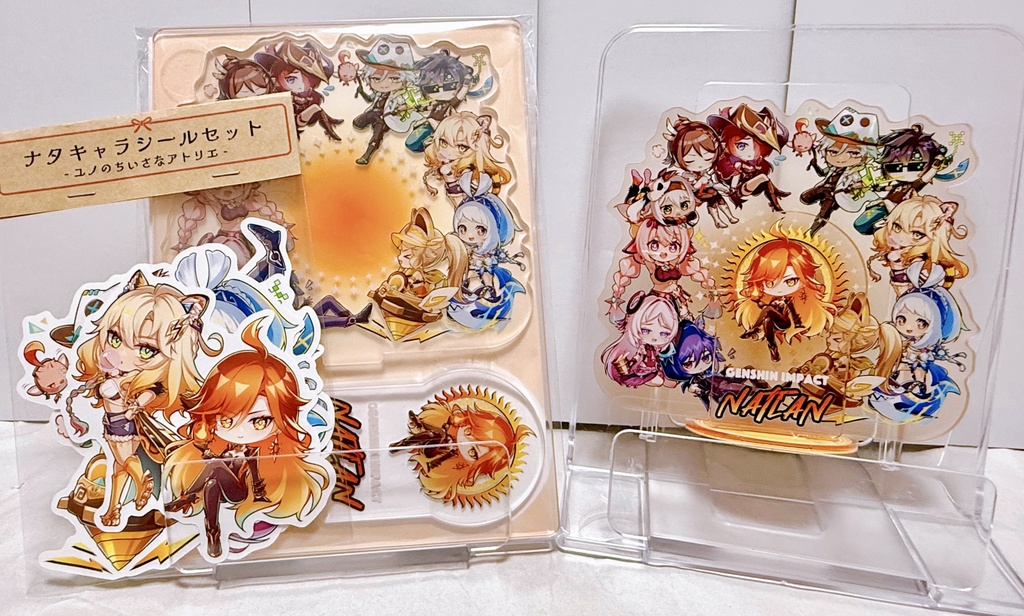 【原神】ナタキャラ全員集合!アクリルスタンド【神ノ叡智28】【新作】