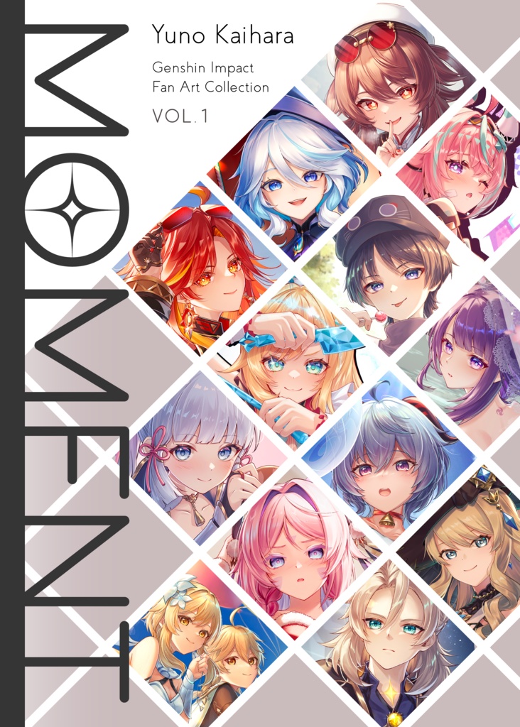 【原神】MOMENT Vol.1(オールキャラ)【神ノ叡智28】【新刊】