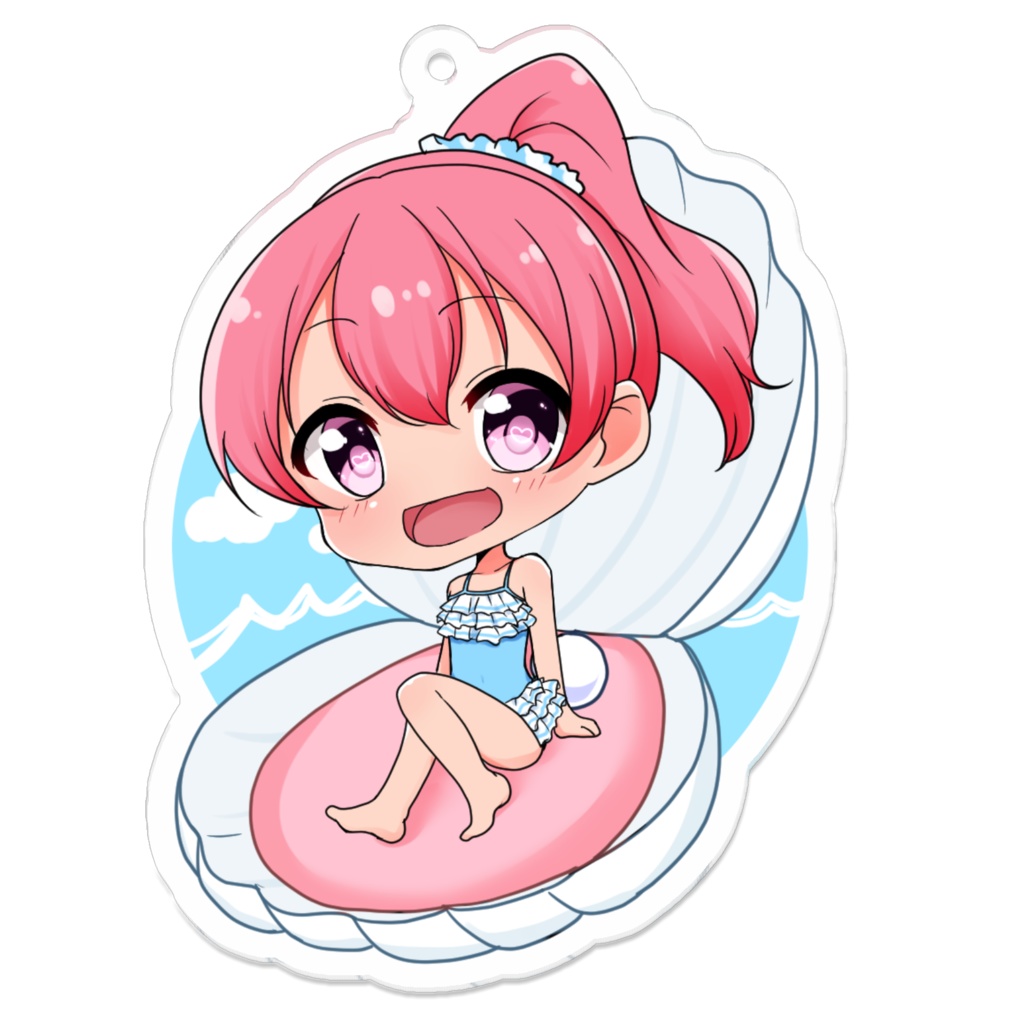 くろたぬアクキー【6月ver】