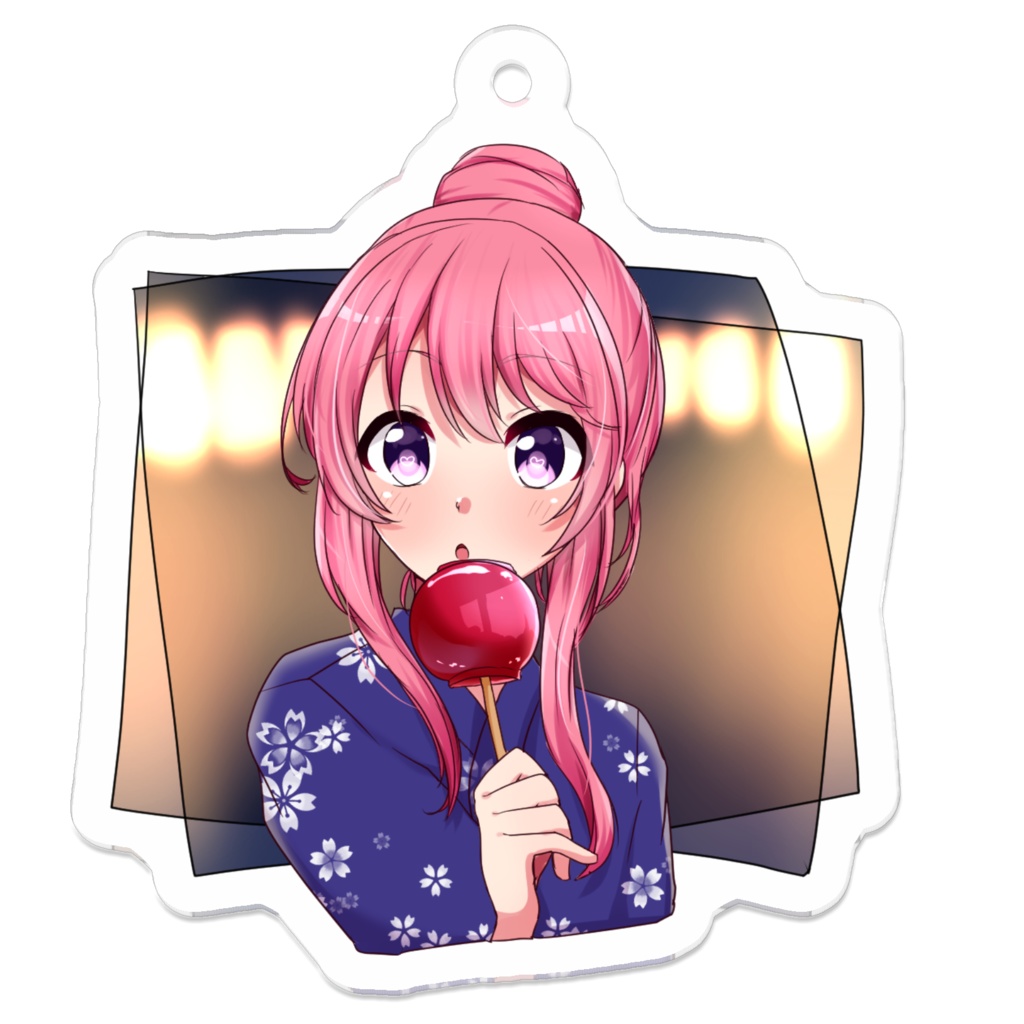 くろたぬアクキー【7月ver】