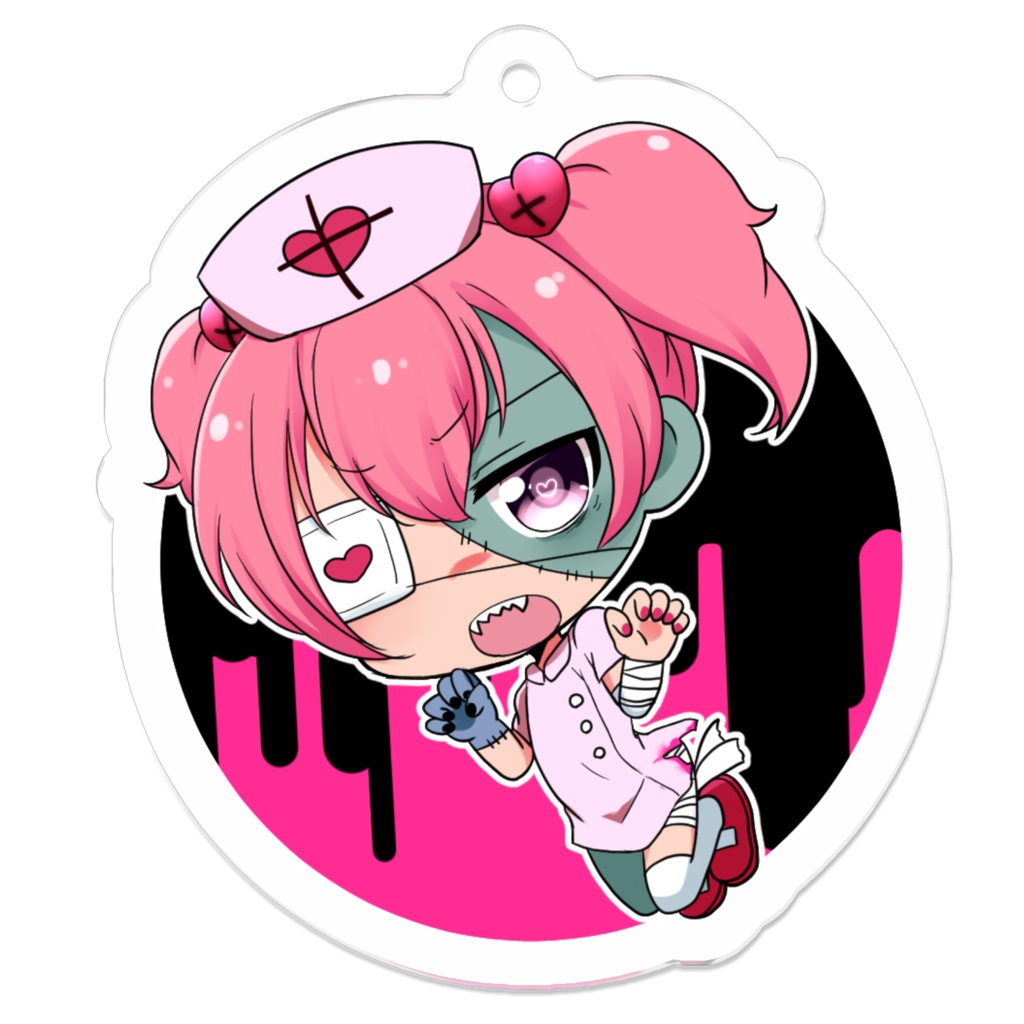 くろたぬアクキー【9月ver】