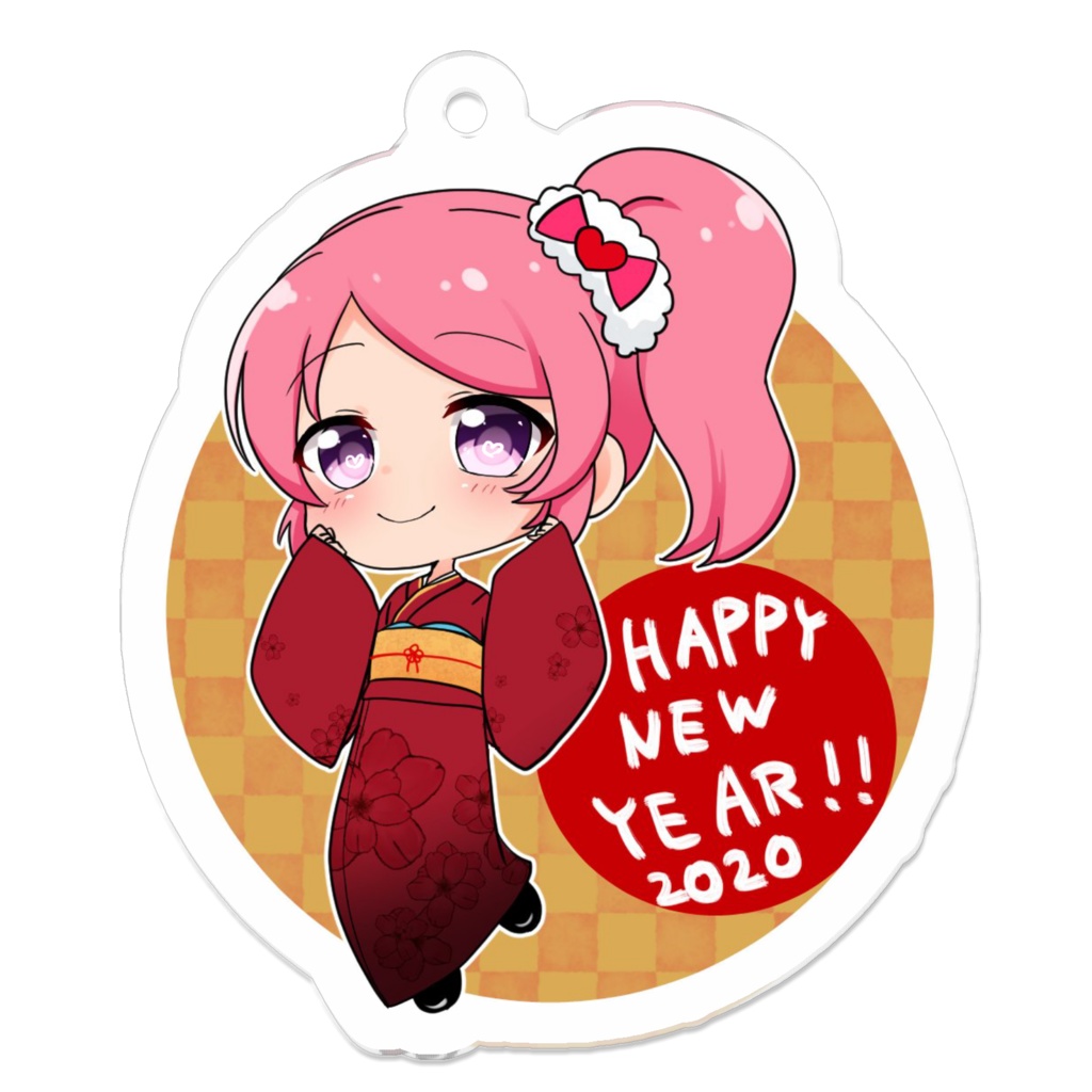 くろたぬアクキー【12月ver】