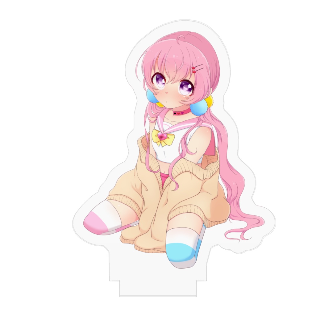 くろたぬアクリルフィギュア【新モデル】