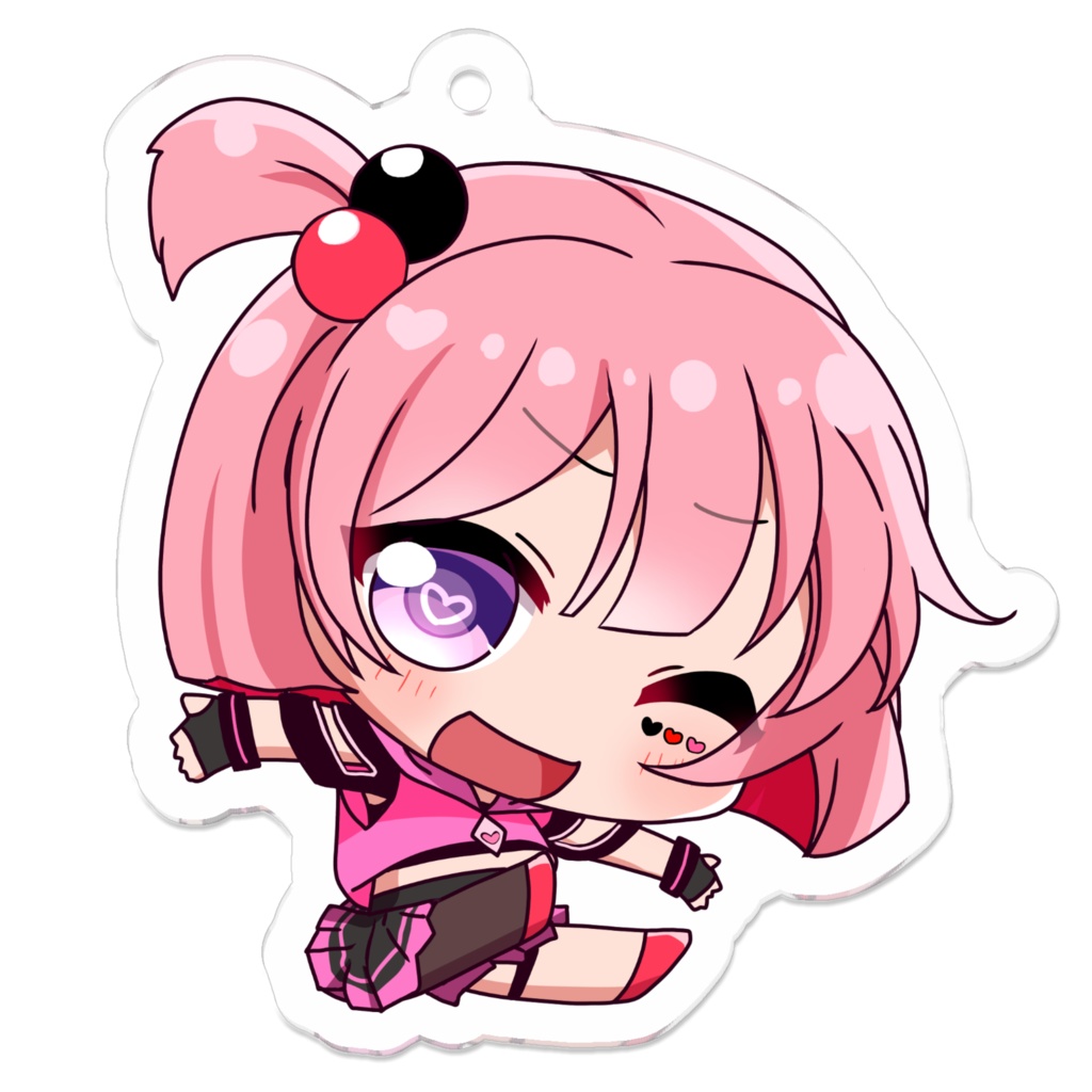 ミニミニくろたぬアクキー
