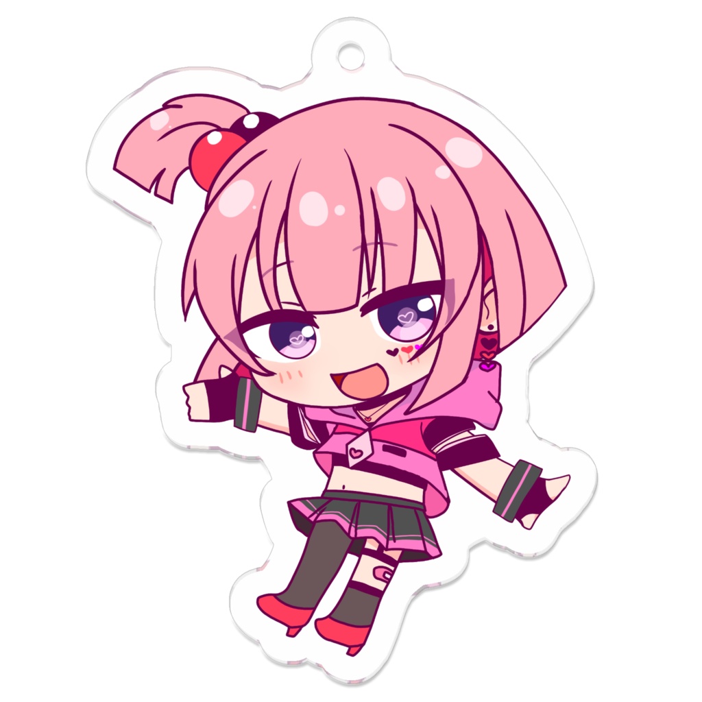 ミニくろたぬアクキー