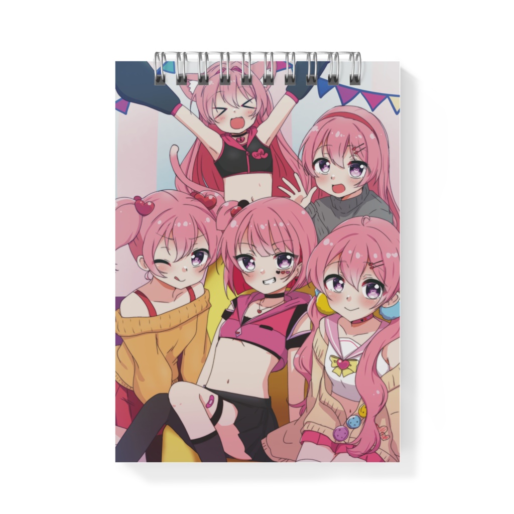 バーチャルくろたぬ7周年記念メモ帳