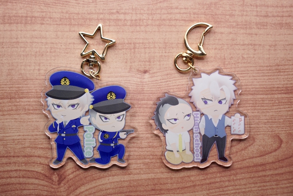 さねげんアクリルキーホルダー