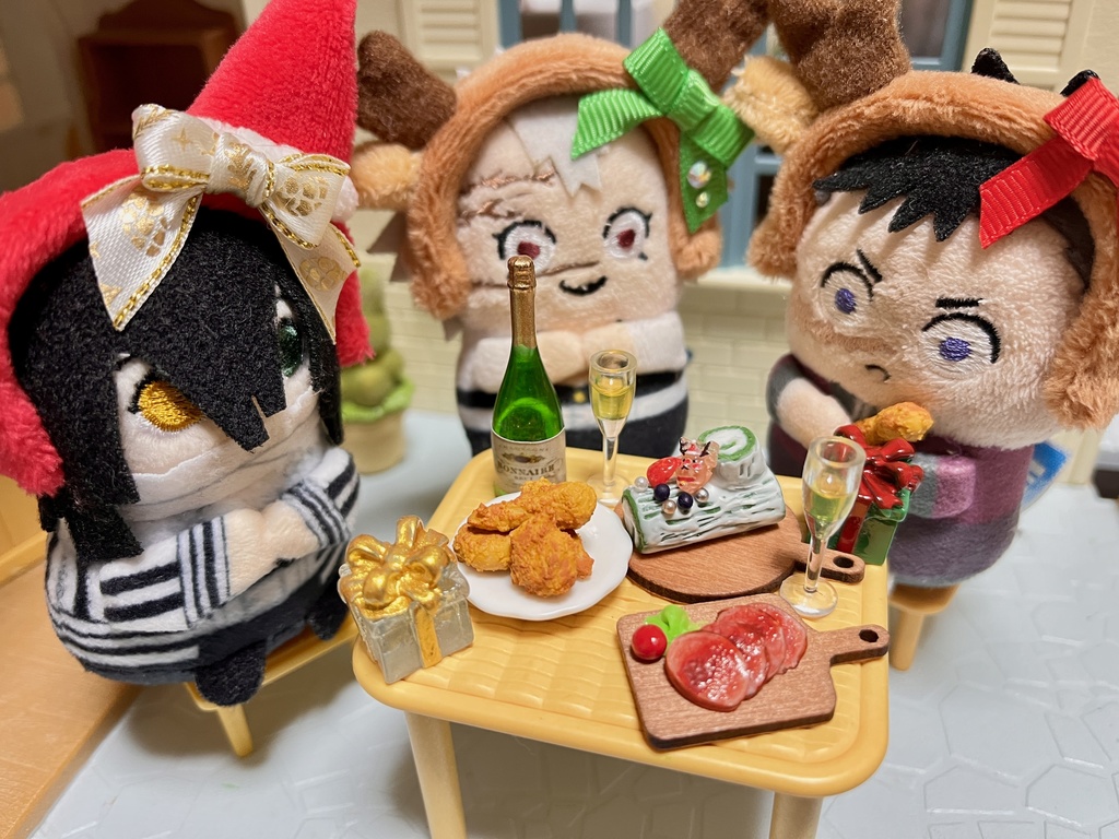 クリスマスミニチュアフード