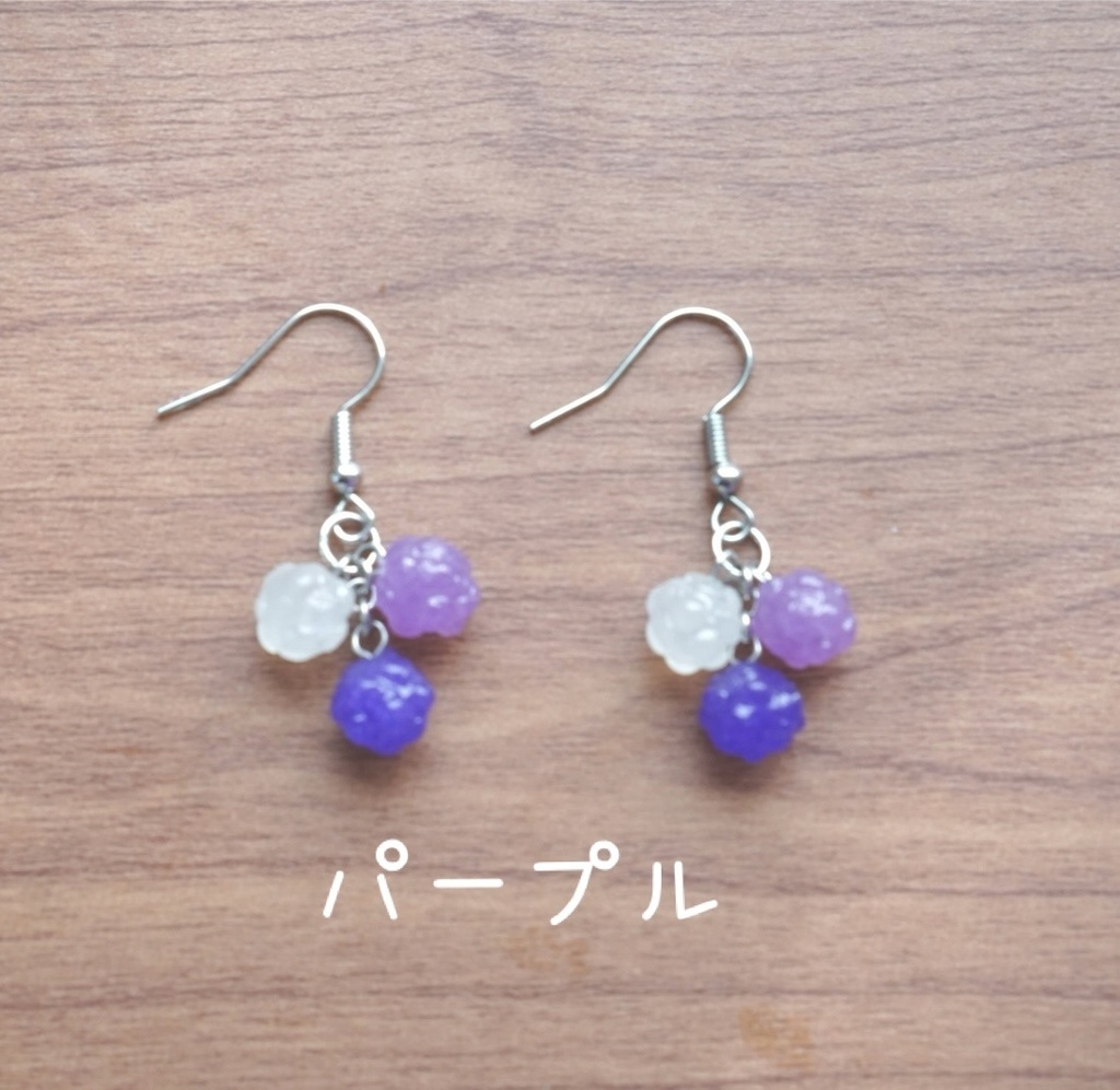 金平糖みたいな推しカラーピアス