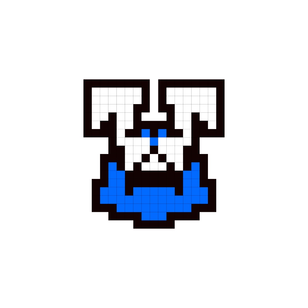 minimal animal revival/ウサギ_アイコン用画像