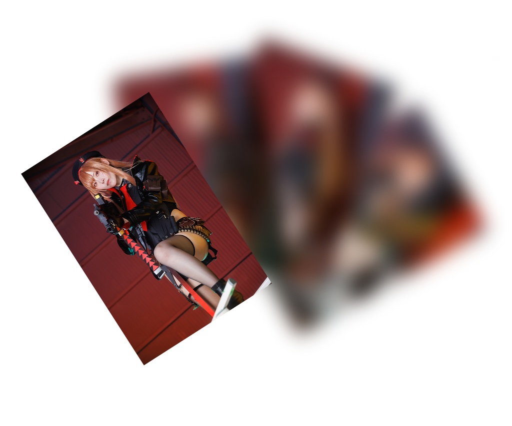 【コスプレ】NIKKEラピ_ブロマイド4枚セット