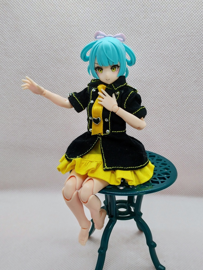 1/12 ミリタリーテイストワンピース