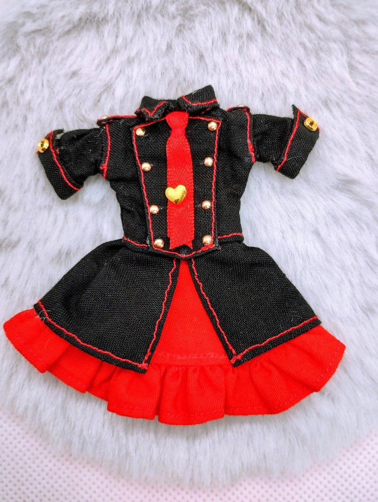 1/12 ミリタリーテイストワンピース